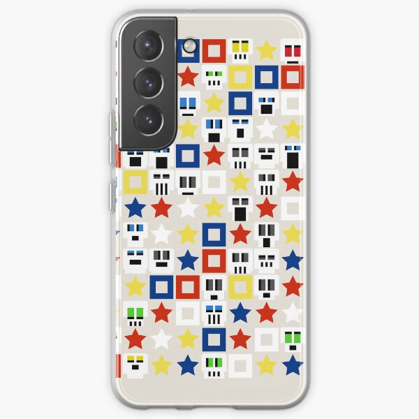 SMOLSKULL PATTERN MONDRIAN Samsung Galaxy Soft Case