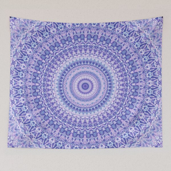 Item preview, Imagination Mandala in Pastel Purple and Pink designed and sold by Kelly Dietrich Mandala & Fractal Art.