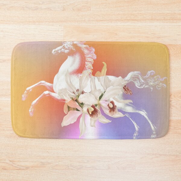 Item preview, Mystical Horse and Flowers designed and sold by Minxylynx4.