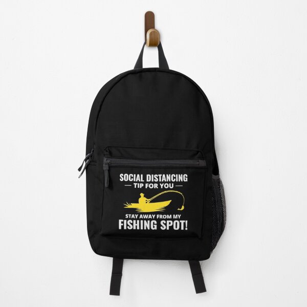 Item preview, Fishing Boat Fisherman Social Distancing Tips designed and sold by CuteDesigns1.