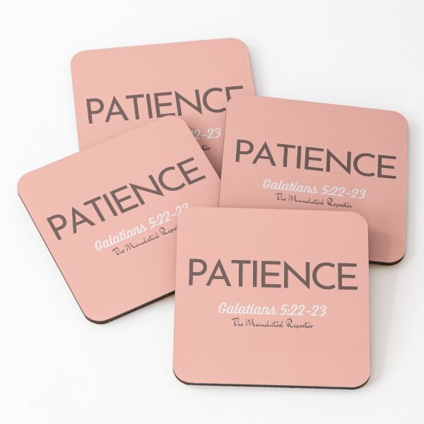 Item preview, The Fruit of The Spirit Patience - Peach and Brown designed and sold by TheReporter1.