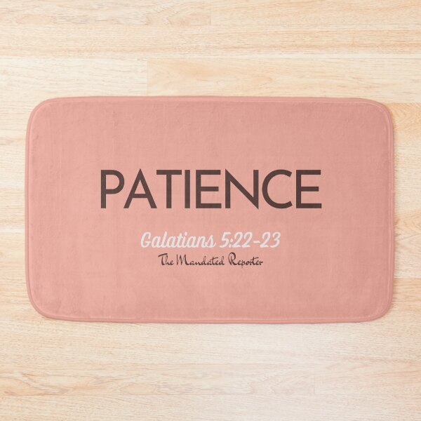Item preview, The Fruit of The Spirit Patience - Peach and Brown designed and sold by TheReporter1.