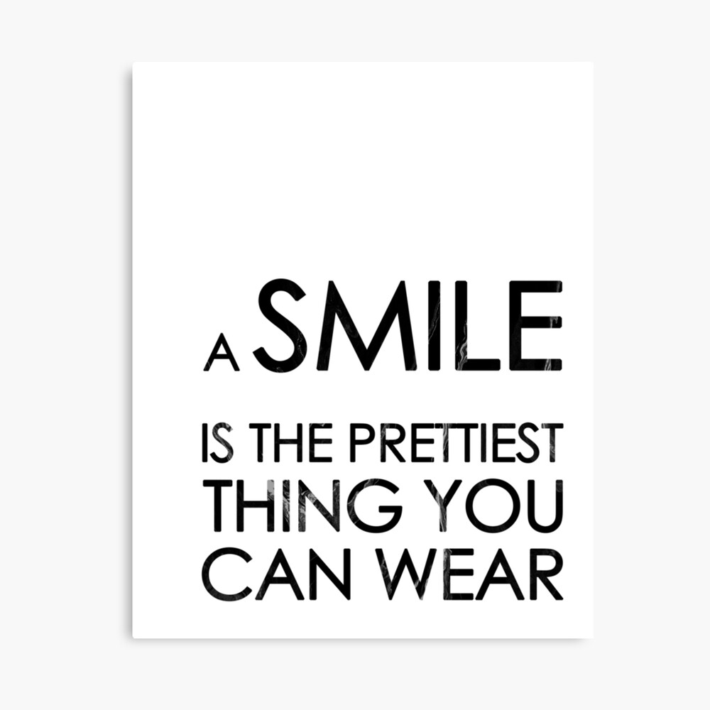 Poster Impression De Citation Citation De Sourire Impression Scandinave Scandinave Impression A La Mode Style Art Scandinave Art Moderne Art Mural Impression Minimaliste Moderne Par Juliaemelian Redbubble