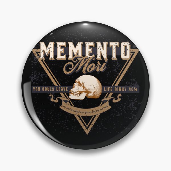 Item preview, Memento Mori (triangle design) designed and sold by ManCardDesigns.