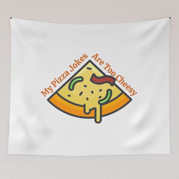 Item preview, My Pizza Jokes Are Too Cheesy designed and sold by RedTomasB.