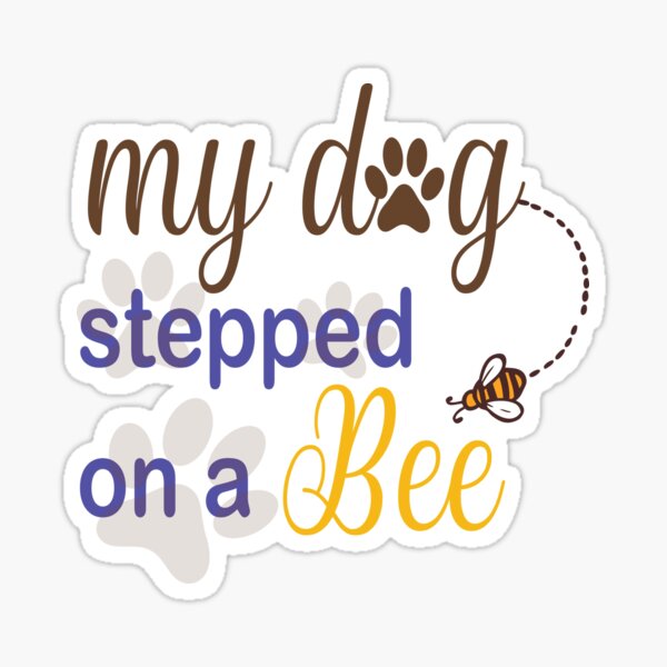 My Dog Stepped On A Bee SVG, PNG, PDF, Johnny Depp Trial SVG