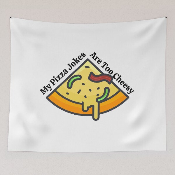 Item preview, My Pizza Jokes Are Too Cheesy designed and sold by RedTomasB.