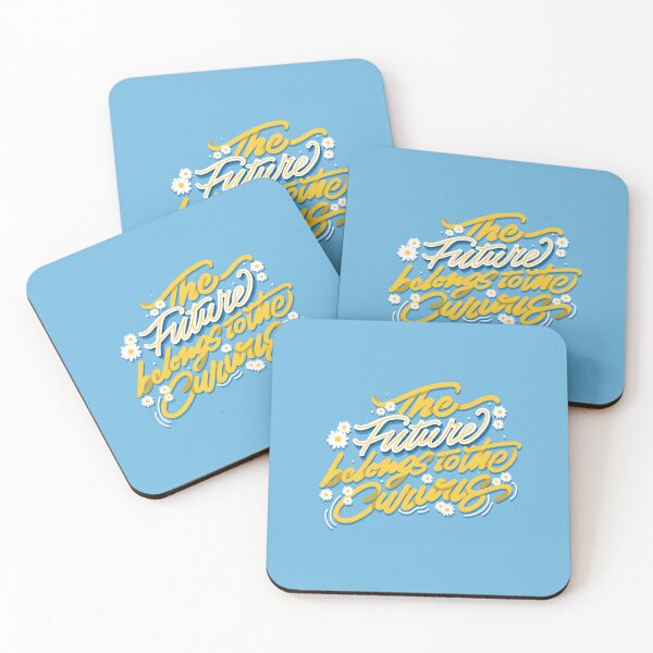 Item preview, THE FUTURE BELONGS TO THE CURIOUS designed and sold by MAYRA PEREZ.