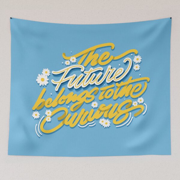 Item preview, THE FUTURE BELONGS TO THE CURIOUS designed and sold by MAYRA PEREZ.