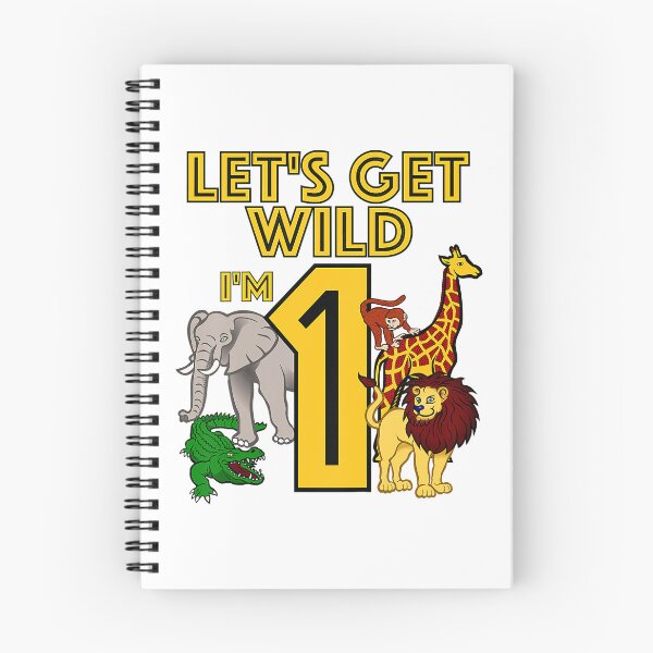 Item preview, Kids 1 Year Old Zoo Birthday Party Safari Jungle Animal 1st Birthday Gift designed and sold by PameGraha.