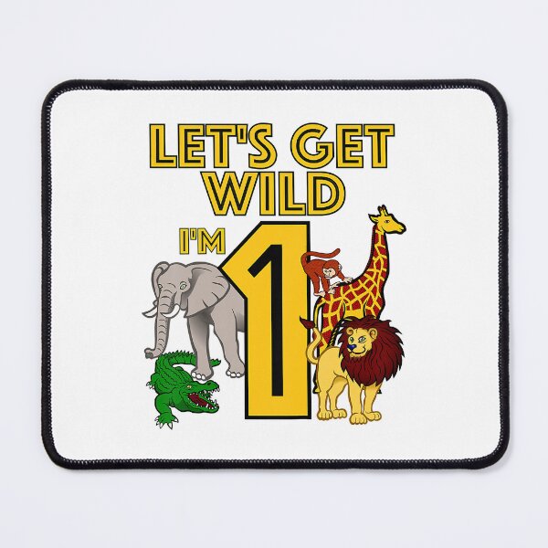 Item preview, Kids 1 Year Old Zoo Birthday Party Safari Jungle Animal 1st Birthday Gift designed and sold by PameGraha.