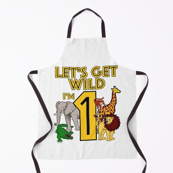 Item preview, Kids 1 Year Old Zoo Birthday Party Safari Jungle Animal 1st Birthday Gift designed and sold by PameGraha.