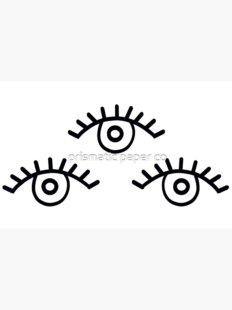 "third eye black" Poster by brickelle | Redbubble