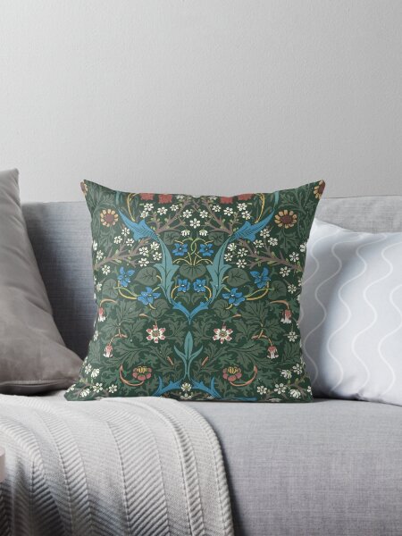 Item preview, William Morris Blackthorn Pattern, 1892 designed and sold by Vintage Wall Art.