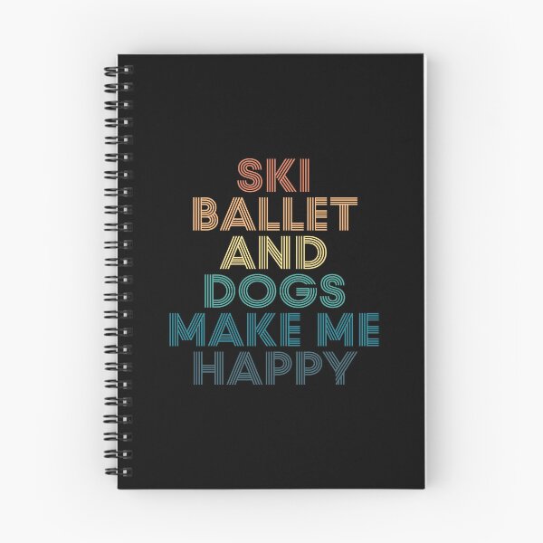 Item preview, Ski ballet And Dogs Make Me Happy- Gift for Ski ballet & Dogs Fans designed and sold by kindxinn.