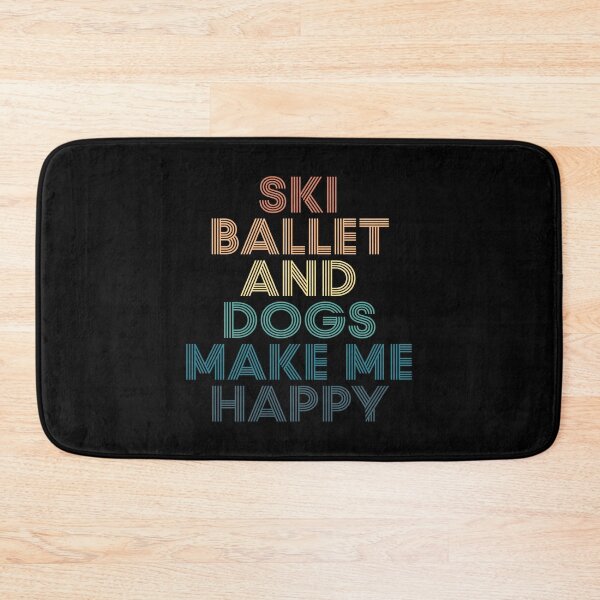 Item preview, Ski ballet And Dogs Make Me Happy- Gift for Ski ballet & Dogs Fans designed and sold by kindxinn.