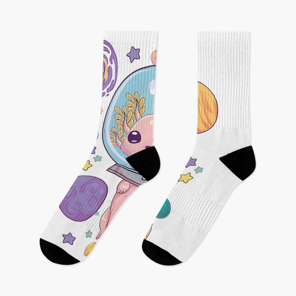 Item preview, Space Axolotl Kawaii Pastel Goth Anime Aesthetic Nu Goth designed and sold by MichealExan.