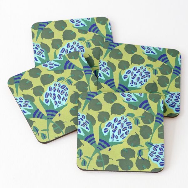 Item preview, Elegant Art Nouveau stencil print Flower Pattern by E.A. Seguy 13 designed and sold by The Happy Plot.