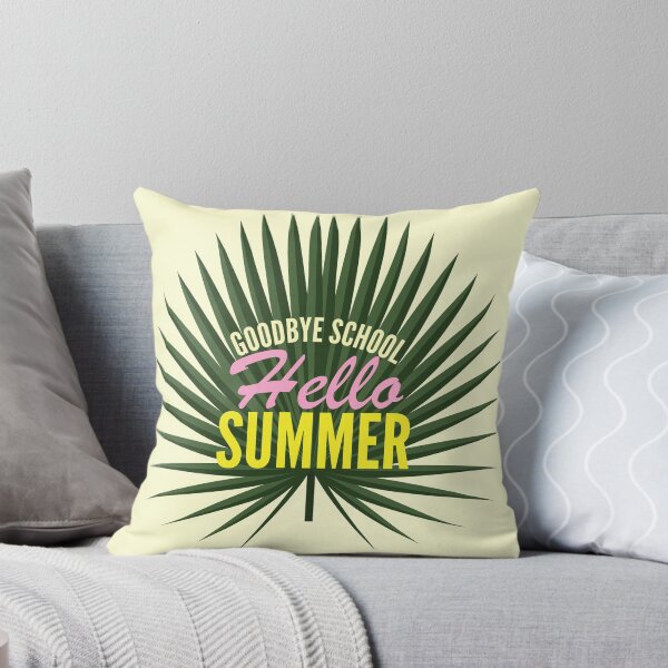 Item preview, Goodbye School Hello Summer Palm Leaf designed and sold by dass-art.