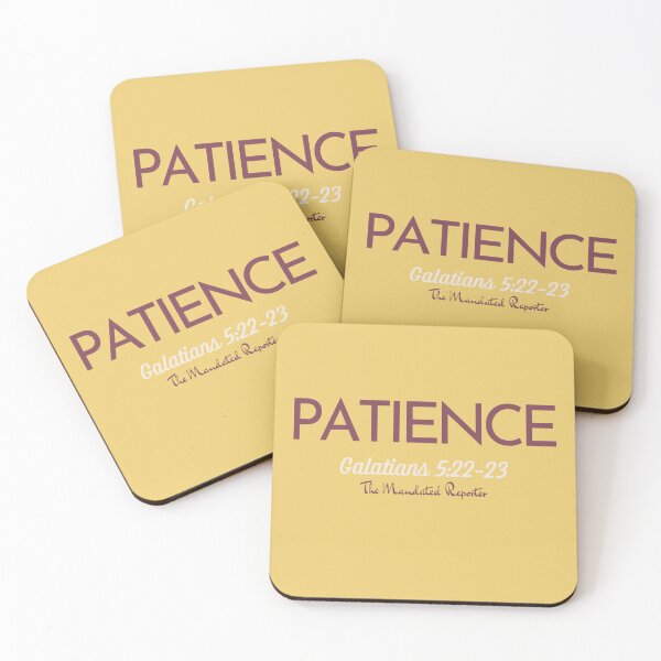 Item preview, The Fruit of The Spirit Patience - Pale Yellow and Purple designed and sold by TheReporter1.
