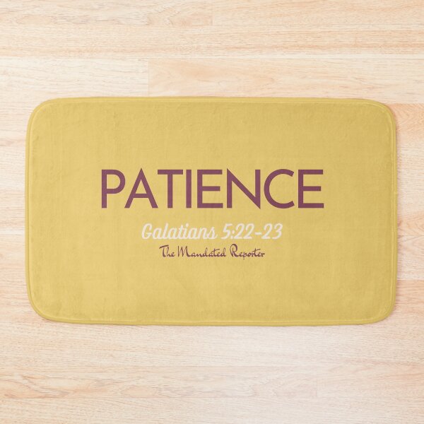 Item preview, The Fruit of The Spirit Patience - Pale Yellow and Purple designed and sold by TheReporter1.