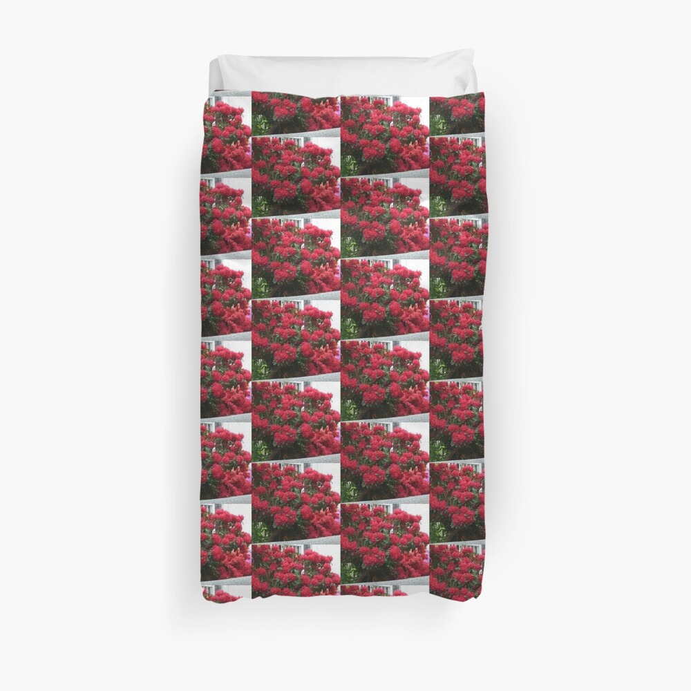 Rhododendron Duvet Cover