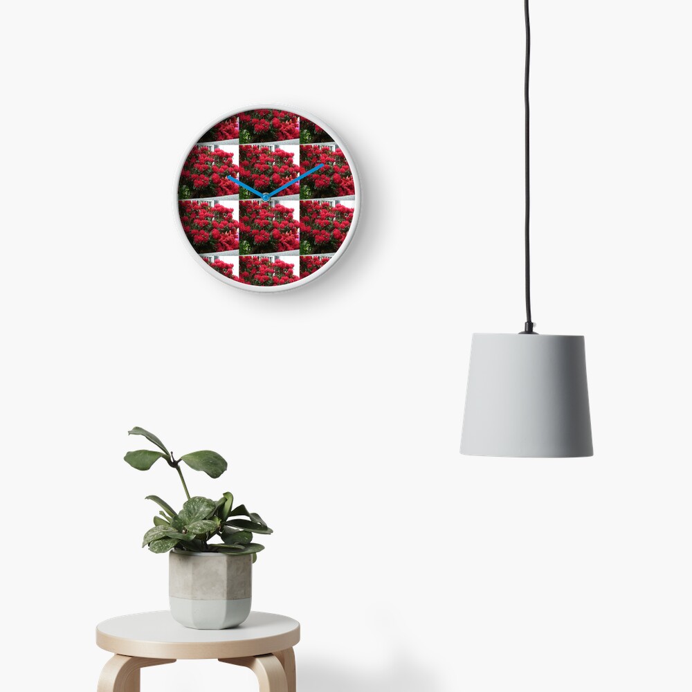 Rhododendron Clock