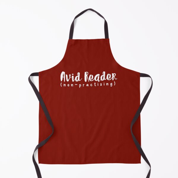 Item preview, Avid Reader (Non-Practising) designed and sold by PotluckPrints.