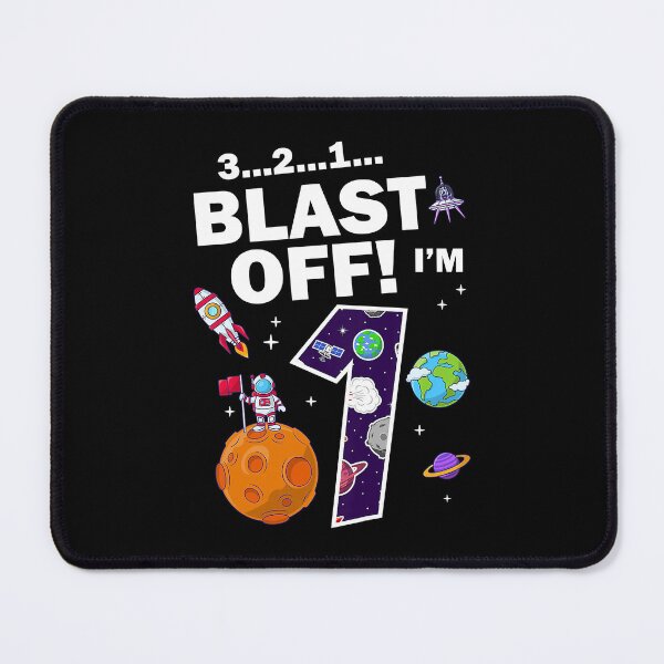 Item preview, Kids 1st Birthday Blast Off Im 1 Year Old Galaxy Astronaut designed and sold by PameGraha.