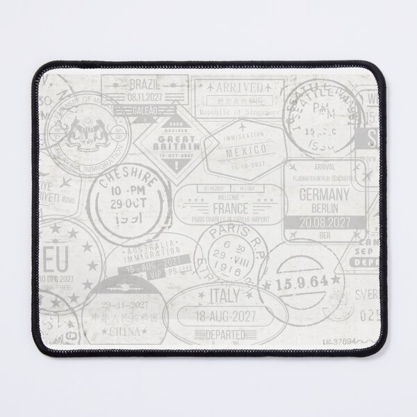 Artikelvorschau, Passstempel entworfen und verkauft von aleyna22.