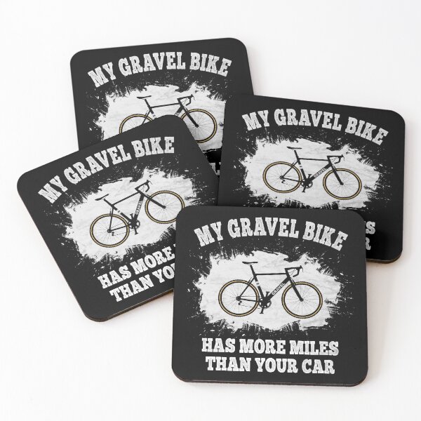 Item preview, My Gravel Bike has more miles than your car Cyclocross Bikepacking designed and sold by grinta2021.