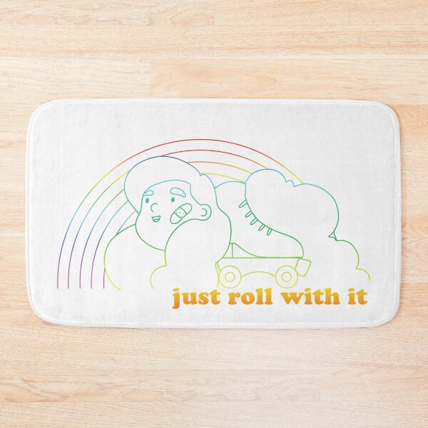 Item preview, Roller Derby - Just Roll With It Rainbow  designed and sold by komoukmouk.