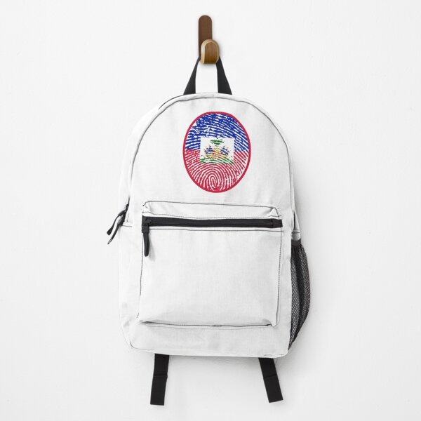 Item preview, Haitian Flag Fingerprint designed and sold by marmothel.