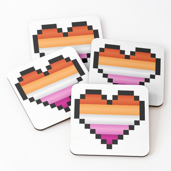 Item preview, Lesbian Pride Heart #1 designed and sold by NovotnyDesigns.