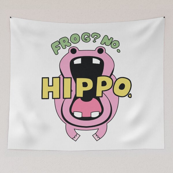 Item preview, Fisher Tiger (One Piece) "Frog? No. Hippo." designed and sold by KenyaGibson.