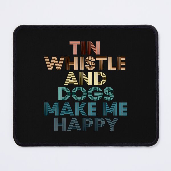 Item preview, Tin whistle And Dogs Make Me Happy- Gift for Tin whistle & Dogs Fans designed and sold by kindxinn.