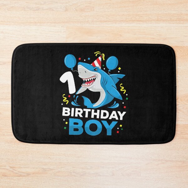 Item preview, Kids 1st Birthday Boy Shark Ocean Theme Party 1 Year Old Toddler designed and sold by PameGraha.
