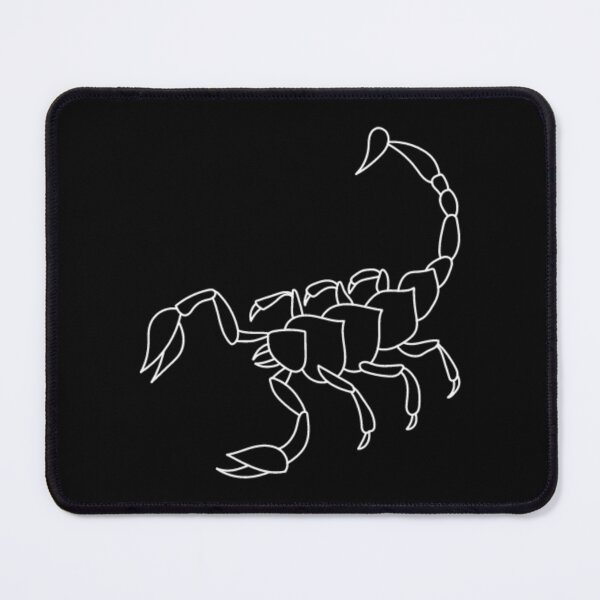 Item preview, White scorpio scorpion designed and sold by Wavytarot.