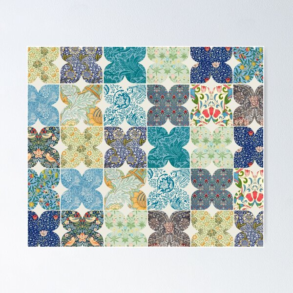 Item preview, William Morris Patchwork design designed and sold by superbling.