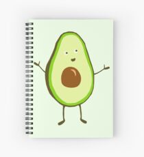 Mr Avocado Spiral Notebook