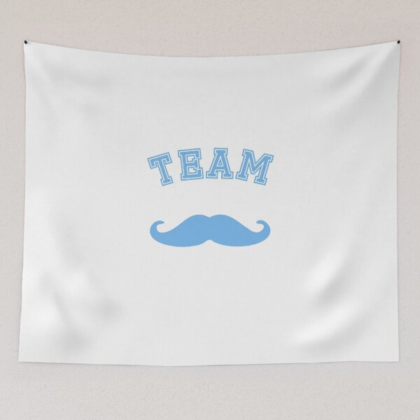 Artikelvorschau, Team Schnurrbart Blue Boy Mom Baby Shower Geschlecht offenbaren Party süßes lustiges Geschenk entworfen und verkauft von arcadetoystore.