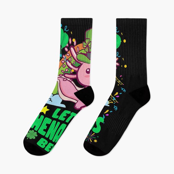 Item preview, Let The Shenanigans Begin St Patricks Day Kawaii Axolotl Costume Shenanigans designed and sold by MichealExan.