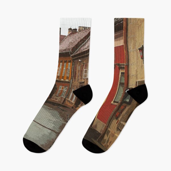 Item preview, City Road Old House Architecture #6 designed and sold by Anuchartl.