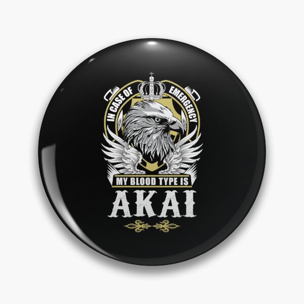 Item preview, Akai Name T Shirt - In Case Of Emergency My Blood Type Is Akai Gift Item Tee designed and sold by wardorion9.