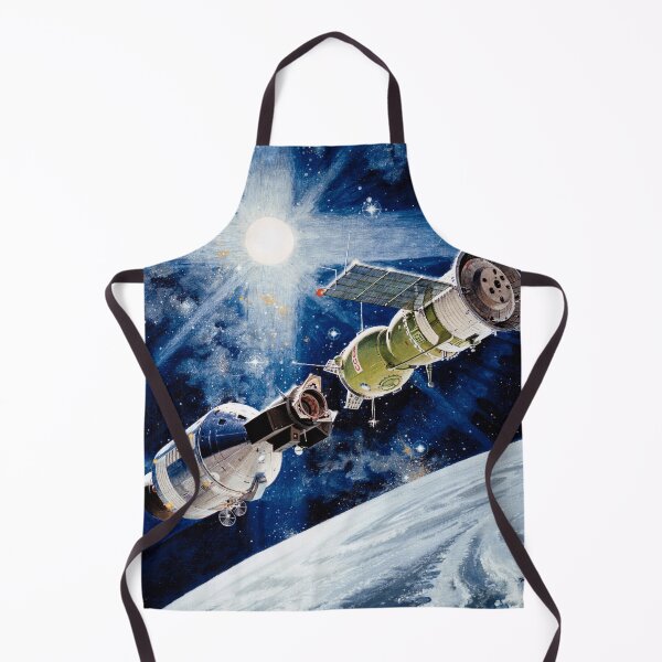 Item preview, Apollo-Soyuz docking - 1974 Concept Art designed and sold by arthook.