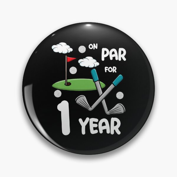 Item preview, Kids 1st Birthday Golf Funny Golfer 1 Year Old Boy Girl designed and sold by PameGraha.