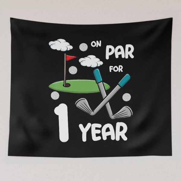 Item preview, Kids 1st Birthday Golf Funny Golfer 1 Year Old Boy Girl designed and sold by PameGraha.