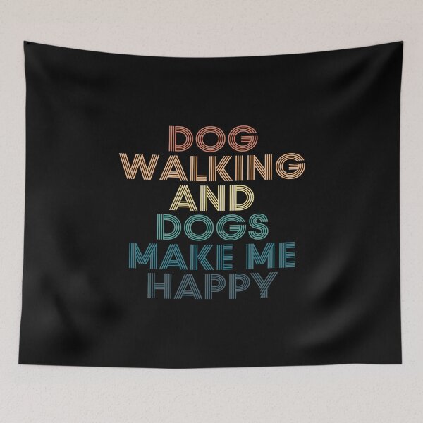 Item preview, Dog Walking And Dogs Make Me Happy- Gift for Dog Walking & Dogs Fans designed and sold by kindxinn.