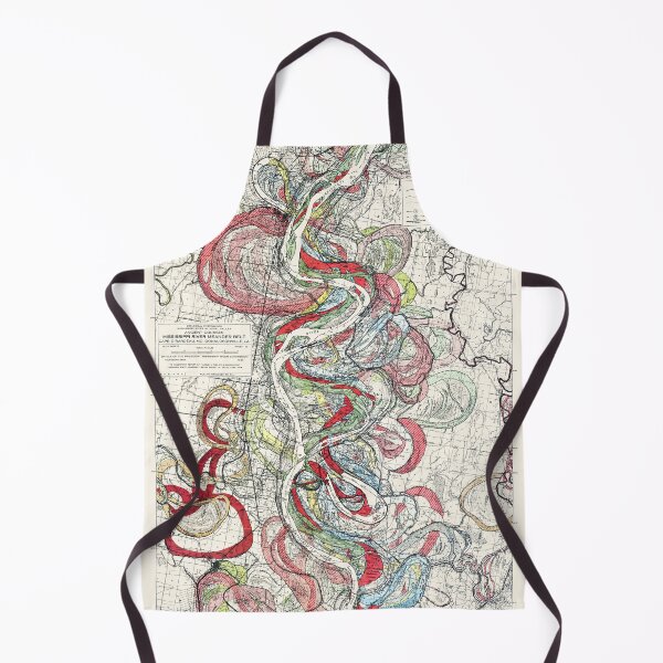 Item preview, Vintage Map of the Mississippi River III designed and sold by Vintage Wall Art.