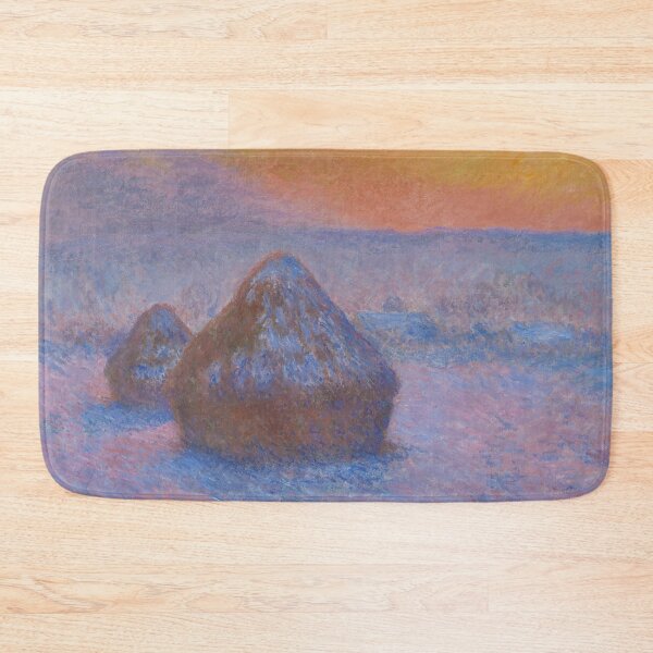 Item preview, Stacks of Wheat | Claude Monet | 1891 Impressionism Art designed and sold by CJET.